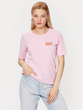 b.young b.young Тишърт 20813337 Розов Regular Fit