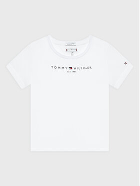 Tommy Hilfiger Tommy Hilfiger T-shirt Essential KG0KG06585 Bijela Regular Fit