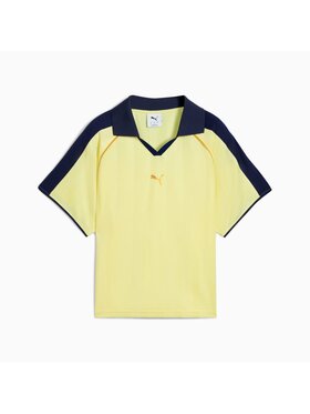 Puma Puma T-Shirt 632157 Żółty Regular Fit