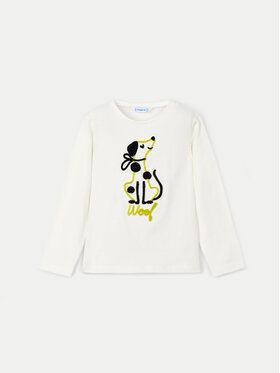 Mayoral Mayoral Blúz 4068 Ekru Regular Fit