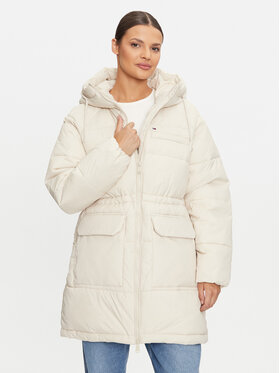 Tommy Jeans Tommy Jeans Zimné bundy Vail DW0DW18842 Béžová Regular Fit