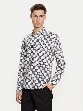 HUGO Hugo Koszula Ermo 50534257 Biały Slim Fit