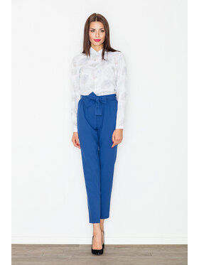 FIGL FIGL Dámské kalhoty M523 Tmavomodrá Regular Fit