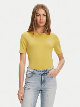 United Colors Of Benetton United Colors Of Benetton Póló 3FJHD109K Sárga Slim Fit