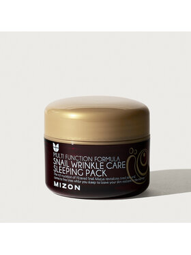MIZON MIZON SNAIL WRINKLE CARE Sleeping Pack Maska do twarzy