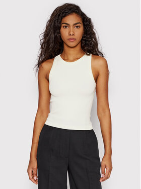 Vero Moda Vero Moda Top Eve 10267874 Biały Slim Fit