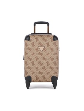 Guess Guess Малък твърд куфар Berta (B) Travel TWB868 89430 Кафяв