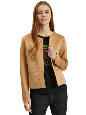 Orsay Orsay Marynarka 488109-085000__40 Brązowy Regular Fit