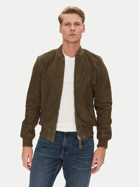 SCHOTT N.Y.C. SCHOTT N.Y.C. Lederjacke LC300 Khakifarben Regular Fit
