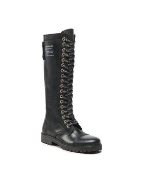 Zadig&Voltaire Zadig&Voltaire Чоботи Joe Boot Smooth Cowskin SWCT00101 Чорний