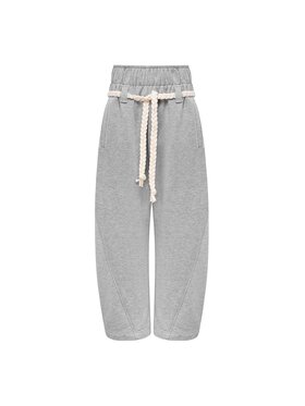 MANDRAGORA MANDRAGORA Pantaloni da donna Sento Grigio Standard Fit