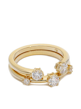 Swarovski Swarovski Sada 2 prsteňov Konstelli 5640965 Zlatá