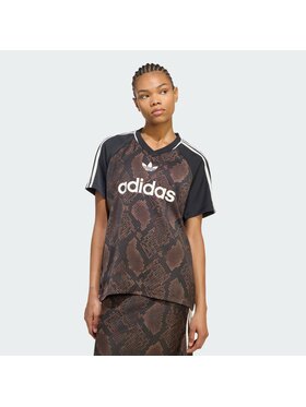 adidas adidas T-Shirt 168127 Brązowy Loose Fit