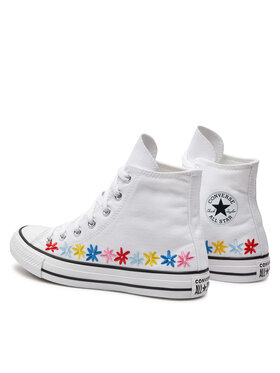 Converse Modne Superge Chuck Taylor All Star Floral A06311C Bela