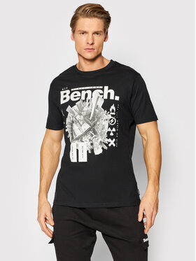 Bench Bench T-Shirt Fontaine 117992 Czarny Regular Fit