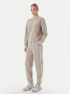 EA7 Emporio Armani EA7 Emporio Armani Trening 7W001157 AF12501 U6225 Bej Regular Fit
