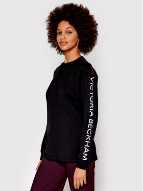 Victoria Victoria Beckham Victoria Victoria Beckham Blúzka 1122JTS003251A Čierna Relaxed Fit