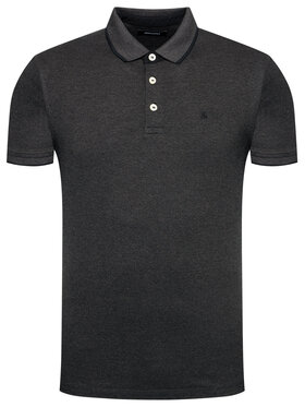 Jack & Jones Jack & Jones Polo majica Paulos 12136668 Črna Slim Fit