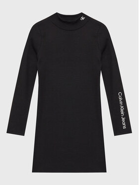 Calvin Klein Jeans Calvin Klein Jeans Rochie de zi IG0IG01811 Negru Regular Fit