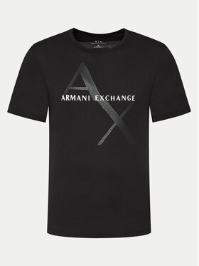 Armani Exchange Armani Exchange Футболка 8NZT76 Z8H4Z 1200 Чорний Regular Fit
