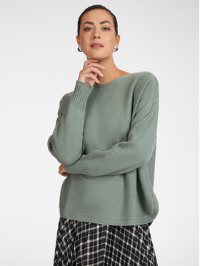 Elena Mirò Elena Mirò Maglione M014Z000774N0A5 Verde chiaro Regular Fit