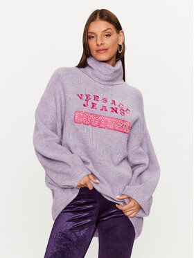 Versace Jeans Couture Versace Jeans Couture Garbó 75HAFM08 Lila Oversize