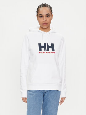 Helly Hansen Helly Hansen Mikina Logo 2.0 34460 Bílá Regular Fit