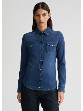 Liu Jo Liu Jo Koszula jeansowa UXX046D405177917 Błękitny Regular Fit