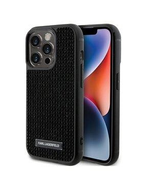 KARL LAGERFELD KARL LAGERFELD Etui na telefon iPhone 15 Pro Czarny