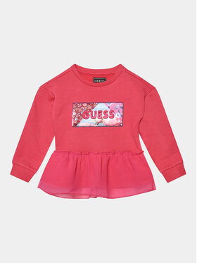 Guess Guess Majica K3BQ04 KAV34 Ružičasta Regular Fit
