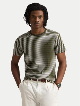 Polo Ralph Lauren Polo Ralph Lauren Tričko 710961128001 Hnedá Custom Fit