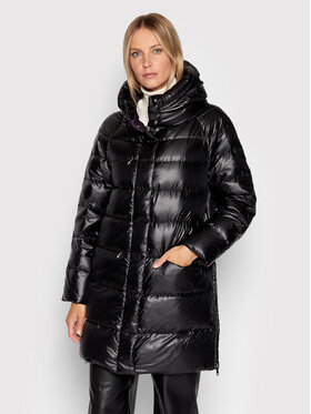 Diego M Diego M Пухено яке 22IP-R263 Черен Regular Fit
