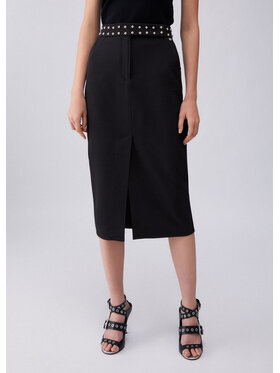 Liu Jo Liu Jo Spódnica midi WA6109T252722222 Czarny Slim Fit