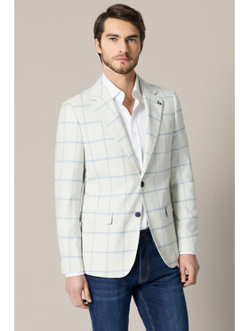 Lancerto Lancerto Marynarka Edolo MA131126000032 Beżowy Regular Fit