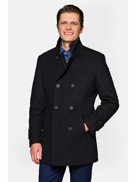Lancerto Lancerto Płaszcz przejściowy Embrace 3 KU054221000011 Granatowy Regular Fit