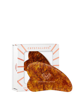 Crystallove Crystallove Bursztyn koniak Kamień Gua Sha