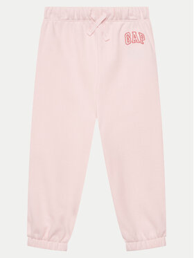 Gap Gap Donji dio trenerke 743507-02 Ružičasta Relaxed Fit
