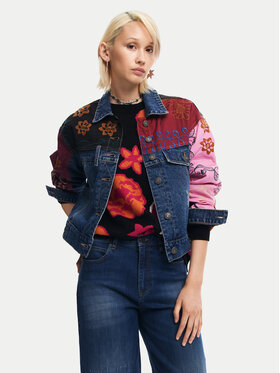 Desigual Desigual Geacă de blugi Madrid 24WWED15 Colorat Regular Fit