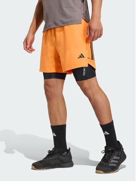 adidas adidas Szorty sportowe 158811 Pomarańczowy Regular Fit