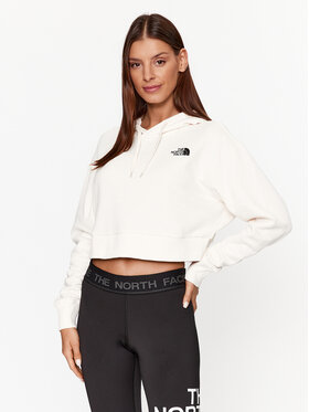 The North Face The North Face Pulóver W Trend Crop Hoodie - EuNF0A5ICYN3N1 Fehér Regular Fit