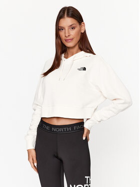 The North Face The North Face Sweatshirt W Trend Crop Hoodie - EuNF0A5ICYN3N1 Blanc Regular Fit