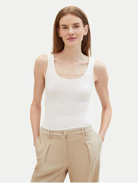 Tom Tailor Tom Tailor Top 1040552 Weiß Regular Fit