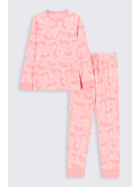 Coccodrillo Coccodrillo Piżama ZC2448127PJS-007 Różowy Regular Fit