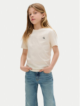 Calvin Klein Jeans Calvin Klein Jeans 2er-Set T-Shirts Monologo IB0IB01093 D Beige Regular Fit