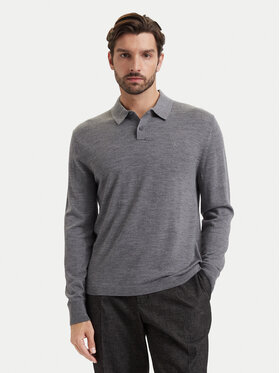 Calvin Klein Calvin Klein Polo LV04LD319G Γκρι Regular Fit