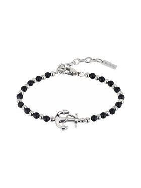 Breil Breil Bransoletka BLACK ONYX Srebrny