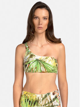 Miss Lou Miss Lou Bikini pezzo sopra G-JR1-Z Verde