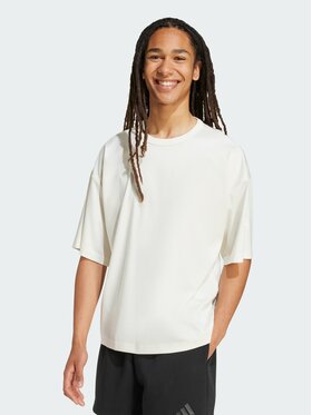 adidas adidas T-Shirt 154117 Biały Loose Fit
