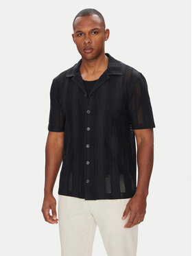 Baldessarini Baldessarini Koszula B4 10058.5266 Czarny Regular Fit