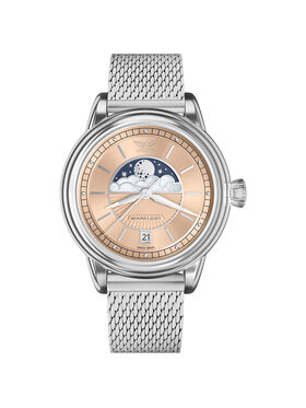 Aviator Aviator Zegarek V.1.33.0.259.5 Srebrny